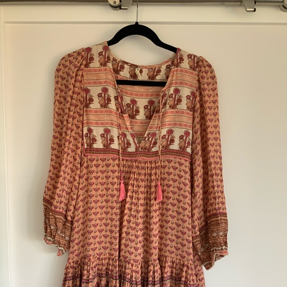 RARE Spell Sunset Rose Boho Playdress XS - Picture 1 of 8